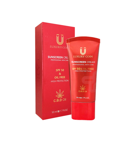 کرم ضد آفتاب spf ۵۰ لاکچری کوین