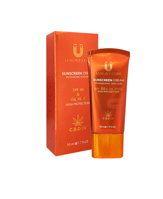 کرم ضد آفتاب spf ۳۰ لاکچری کوین